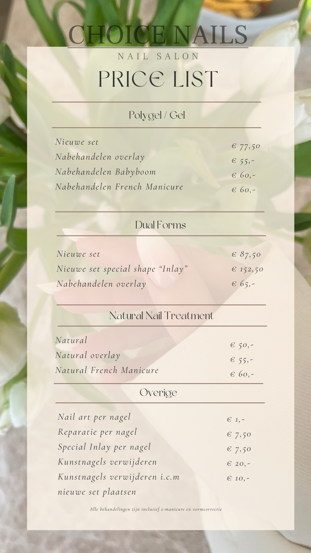 Jouw moment bij Choice Nails